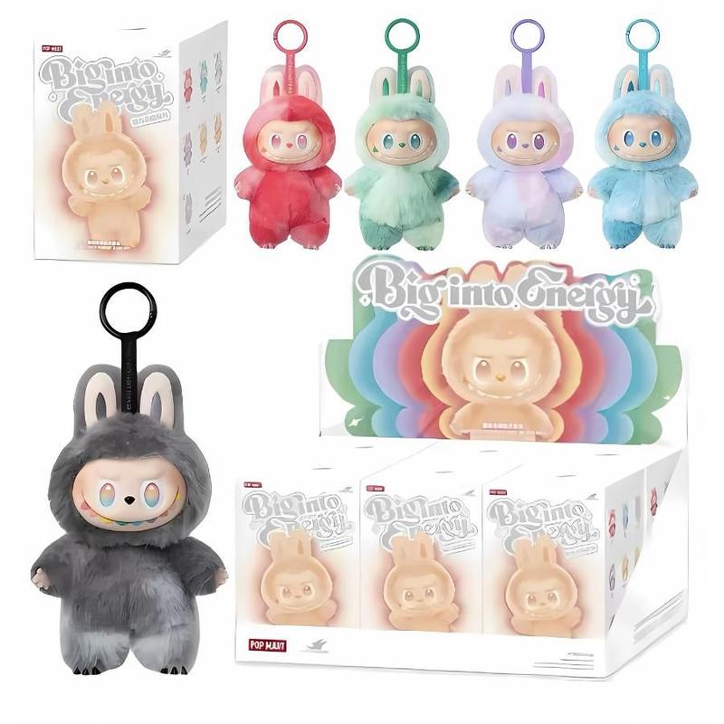 Labubu Pelúcia Big Into Energy com Caixa - MR - Brincadeiras de